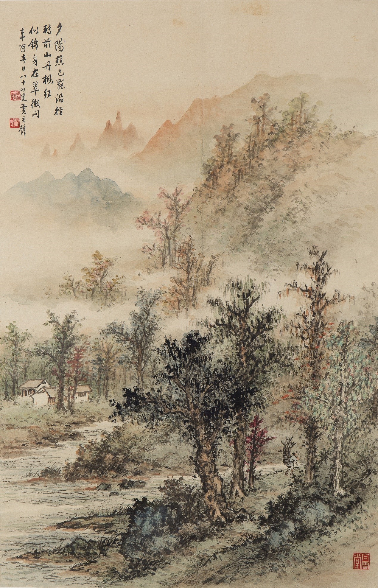 <h2>夕归图</h2><p>作者：黄君璧</p><p>创作年代：</p><p>规格：96.5cm×62.7cm</p><p>品类：纸本水墨</p>